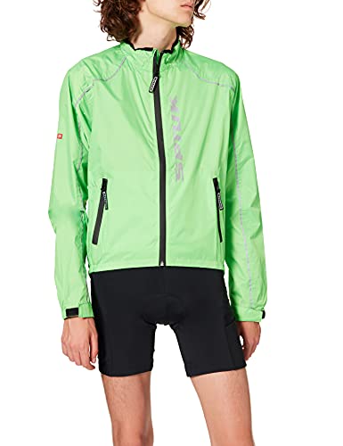 Spiuk Top Ten Membrana - Chubasquero Impermeable Unisex, Color Verde, Talla S