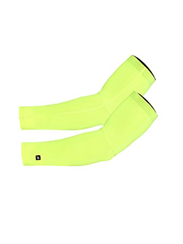 Spiuk XP Manguitos, Adultos Unisex, Amarillo Fluor, T. M/L