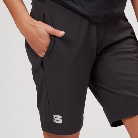 Sportful Giara - Pantalones cortos de ciclismo para mujer, color negro, tamaño extra-small