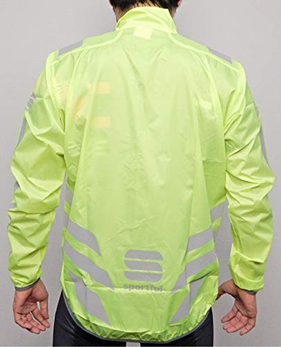 Sportful - Reflex Jacket, Color Amarillo,Plateado, Talla M