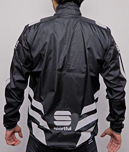 Sportful - Reflex Jacket, Color Negro,Gris,Plateado, Talla M