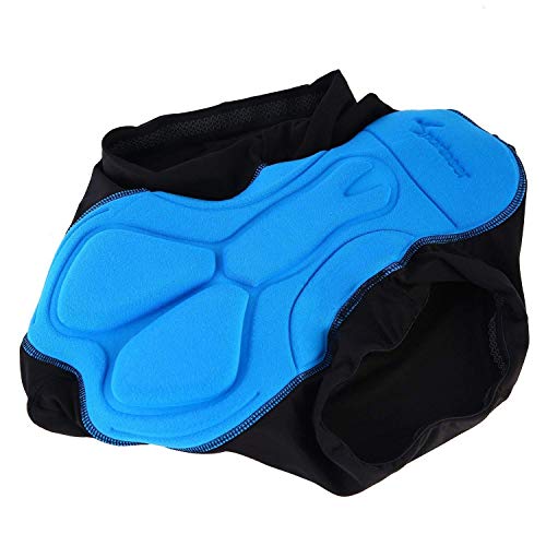 Sportneer Ropa Interior de Ciclismo Acolchada para Hombres Pantalones Cortos Unisex para Ciclistas. Ideal para Ciclismo al Aire Libre, ya Que Son Transpirables y absorbentes (S)