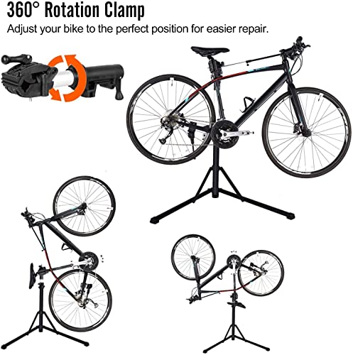 Sportneer Soporte para reparación de Bicicletas Soporte de Trabajo Plegable para reparación de Bicicletas, Altura Ajustable
