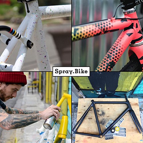 Spray.Bike 48400. Barniz 1. Pintura en spray específica para bicicletas, acabado transparente
