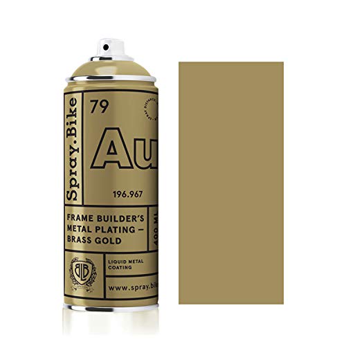 Spray.Bike Frame Builder's Metal Plating Brass Gold