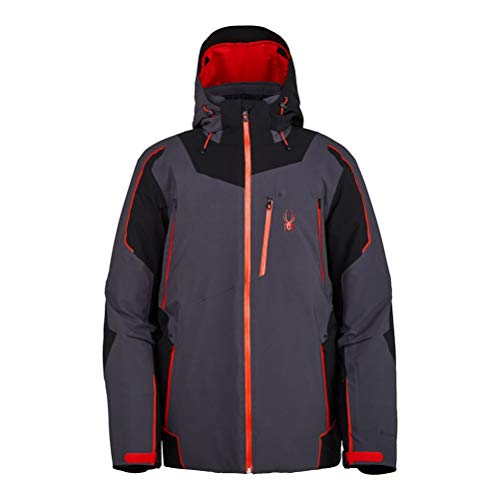SPYDER Leader GTX Chaqueta, Hombre, Ebony, XL