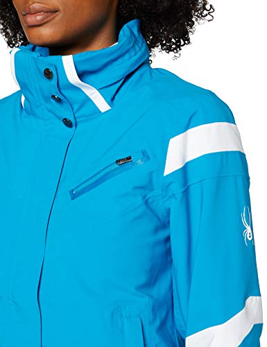 SPYDER Poise GTX Chaqueta, Mujer, Color Blanco, 36