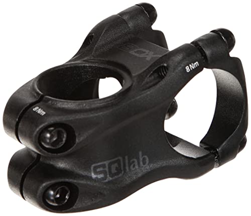 SQlab 8OX, 50 mm Potencia, Adultos Unisex, Negro/Rugoso