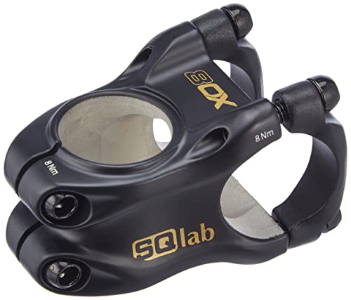 SQlab 8OX Fabio Wibmer Potencia MTB, Juventud Unisex, Dorado-Negro, 35 mm-6°