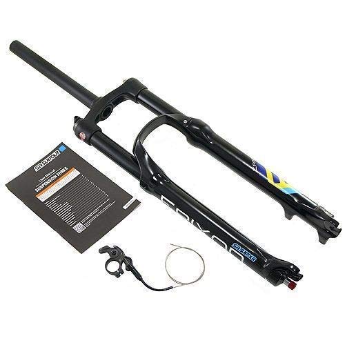 SR Suntour Epixon Fork 29Inches 120mm Remote Lockout Air QR 9mm Glossy Black, VK1559