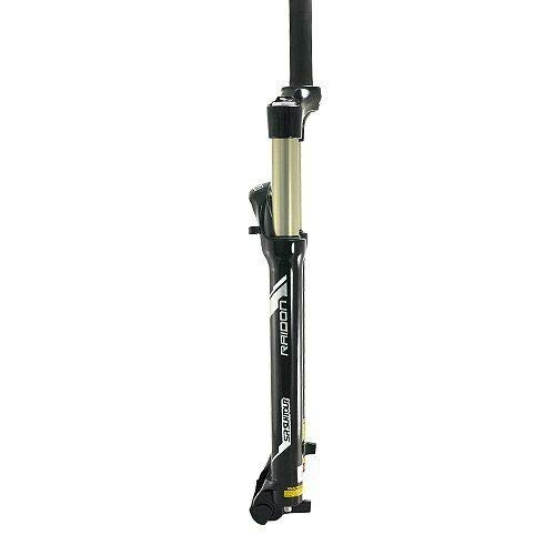 SR Suntour Raidon Fork 27.5 Inches 100 mm Remote Lockout Air QR 9mm Fork Glossy Black, VK1736