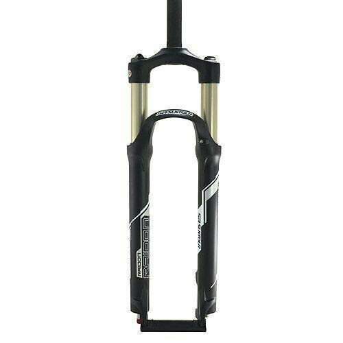 SR Suntour Raidon Tenedor de 29 pulgadas, 100 mm, bloqueo remoto Air QR 9 mm, negro mate, VK1735