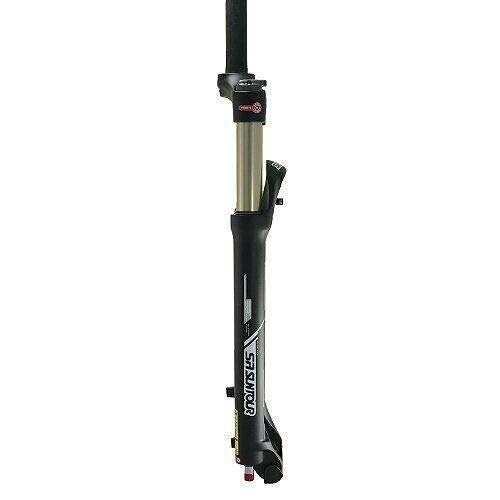 SR Suntour Raidon Tenedor de 29 pulgadas, 100 mm, bloqueo remoto Air QR 9 mm, negro mate, VK1735