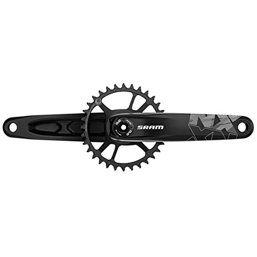 SRAM 100087 Manivela, Unisex Adulto, Negro, 32 Zähne