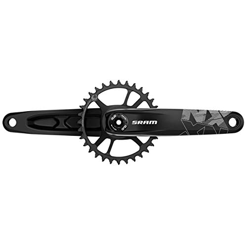 SRAM 100087 Manivela, Unisex Adulto, Negro, 32 Zähne