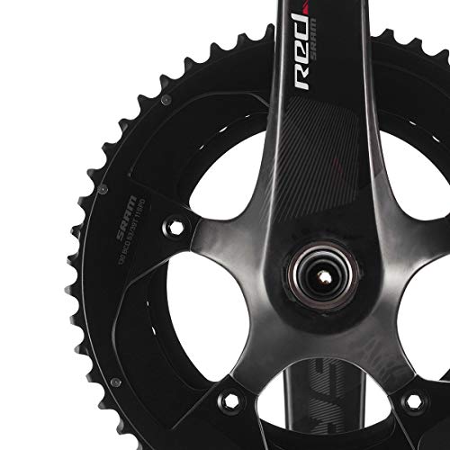 SRAM - Bielas Carretera Red22-16 172,5 50-34 Negro Sin Cazoletas