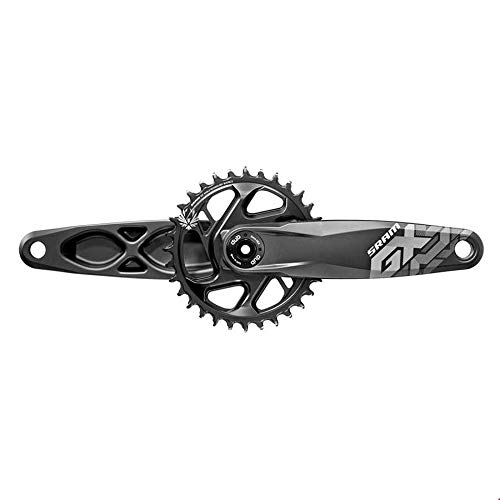 SRAM Bielas GX Eagle fat4 170 mm, 32T DM Dub Rodamiento Interior, 00.6118.530.007 Manivela, Negro, 170 mm