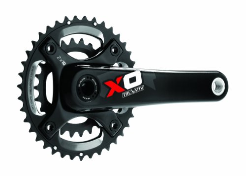 Sram - Bielas MTB X.0 2.2-16 Negro/Rojo 10V 170 36-22 Gxp con Cubreplatos Sin Cazoletas