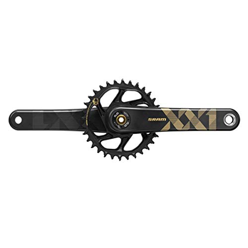 SRAM Bielas para Adultos XX1 Eagle, Color Negro, 175 mm, 34T, versión Boost