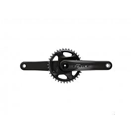 Sram Force1xD1 GXP - Pedalier, 167,5 mm, Color Negro