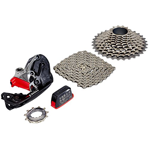 SRAM Red ETAP WIFLI Kit de Cambio, batería, Cassette, XG-1190, 11-32, Cadena, Multicolor, M