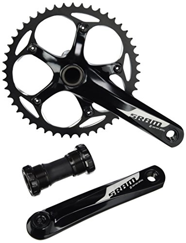 SRAM S300 - Biela para Bicicleta de Carretera, 10 velocidades