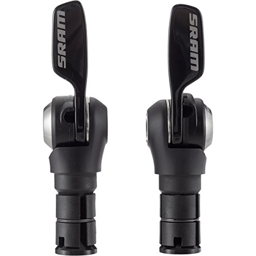 Sram TT 500 Aero Juego de Manetas de Cambio, Negro