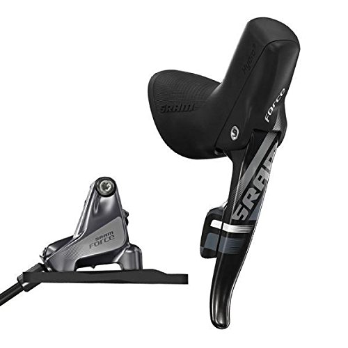 SRAM Unidad de freno para bicicleta Force 22 Hydr, freno de disco delantero, línea W Flat Mount, color negro, 1800 mm