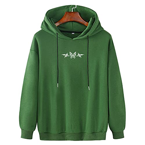 SSBZYES Sudaderas con Capucha De Suéter para Hombres Camiseta De Manga Larga De Gran Tamaño para Hombres Camisa De Fondo Suéter para Hombres Suéter De Moda con Estampado De Mariposas para Parejas