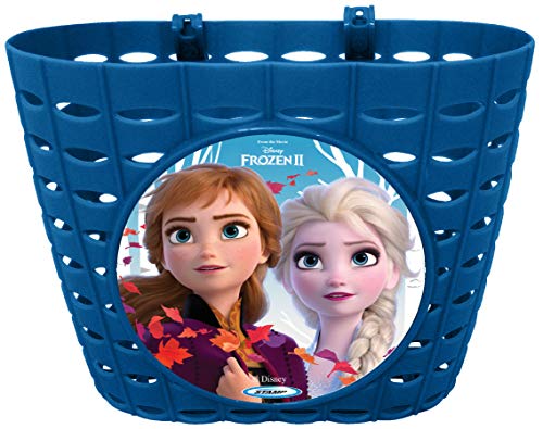 Stamp- Basket Disney-Frozen II Anna, Elsa, Color Azul, (1)