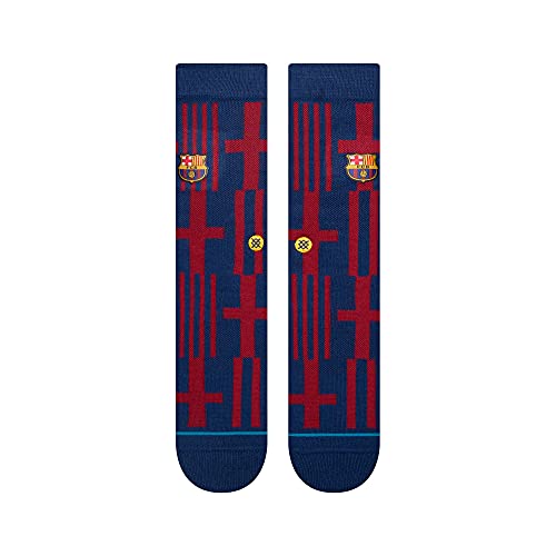 Stance Men's LaLiga FC Barcelona Crew Socks Navy L