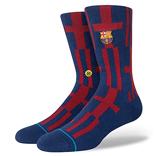 Stance Men's LaLiga FC Barcelona Crew Socks Navy L