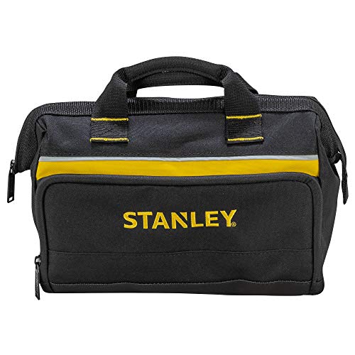 STANLEY 1-93-330 - Bolsa para Herramientas 30 x 25 x 13 cm, Nylon, 8 compartimentos interiores