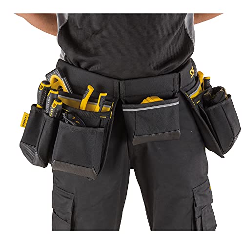 STANLEY 1-96-178 - Cinturón para herramientas, Parte trasera acolchada, Talla adaptable