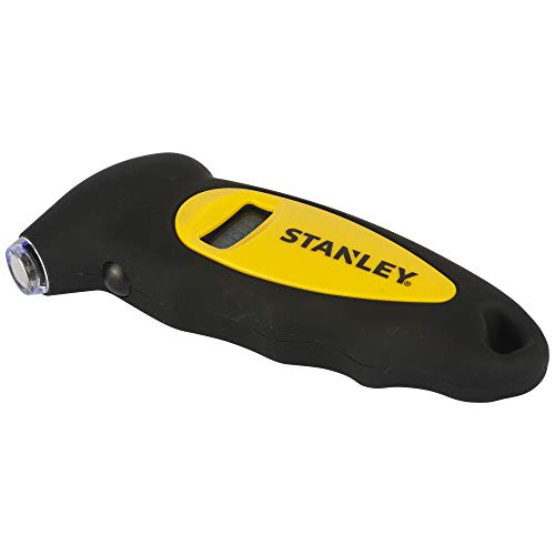 STANLEY STHT80874-0 Medidor Digital de presión de neumáticos, Negro