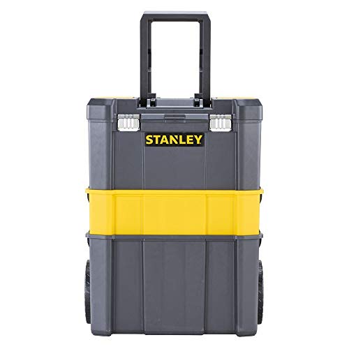 STANLEY STST1-80151 Taller Móvil para Herramientas 3 en 1 con Cierres Metálicos con Capacidad 20 kg