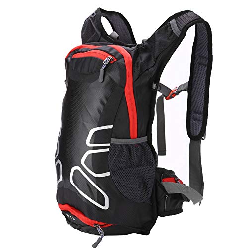 Starbun Mochila al Aire Libre de Bicicletas, Negro Multifuncional Ciclo al Aire Libre Mochila Durable Viaje de Bicicletas Ambos Hombros Bolsa