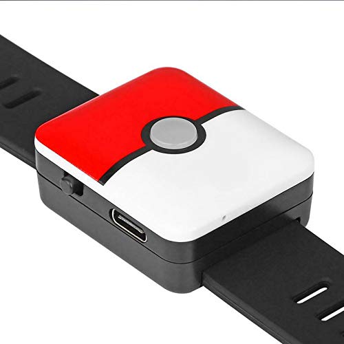 Starmood para Pokemon Go Plus Bluetooth Pulsera Auto Catch Brazalete Juego Smart Accesorios Juguetes - Rojo
