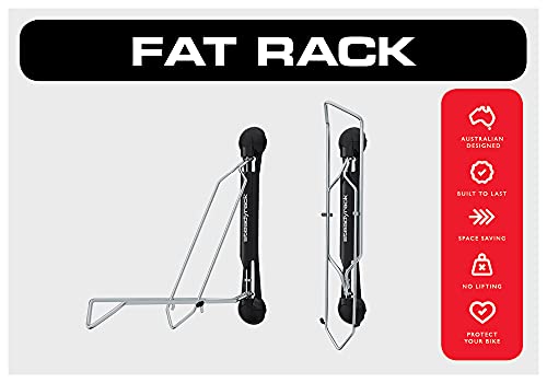 Steadyrack Fat Rack Soporte para Bici, Color Negro
