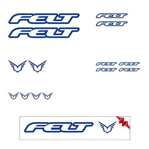 Sticker Mimo Pegatinas compatibles con Felt Kit 1, Accesorios para Bici MTB Tuning, Calcomanías Bicicleta Passione Bike