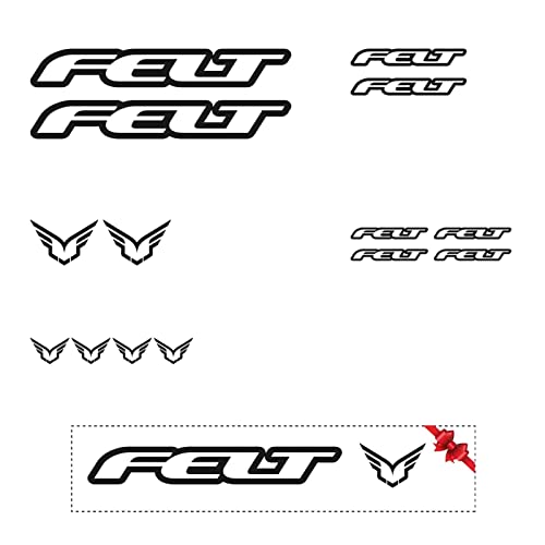 Sticker Mimo Pegatinas compatibles con Felt Kit 1, Accesorios para Bici MTB Tuning, Calcomanías Bicicleta Passione Bike