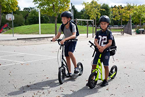 Stiga Air Scooter 12" Black Patinete kickbike, Unisex-Youth