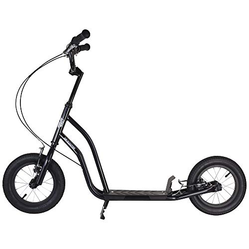 Stiga Air Scooter 12" Black Patinete kickbike, Unisex-Youth