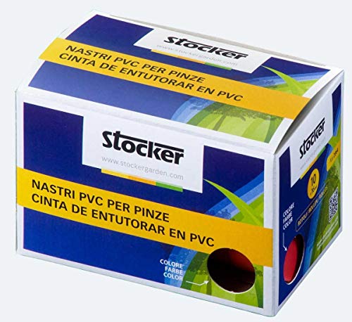 Stocker NASTRO PER LEGATRICE - 10 Rotoli da Mt.16 ognuno - Colore Rosso