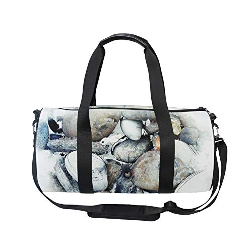 Stone Gravel Pebbles - Bolsa de deporte para hombre, para mujer