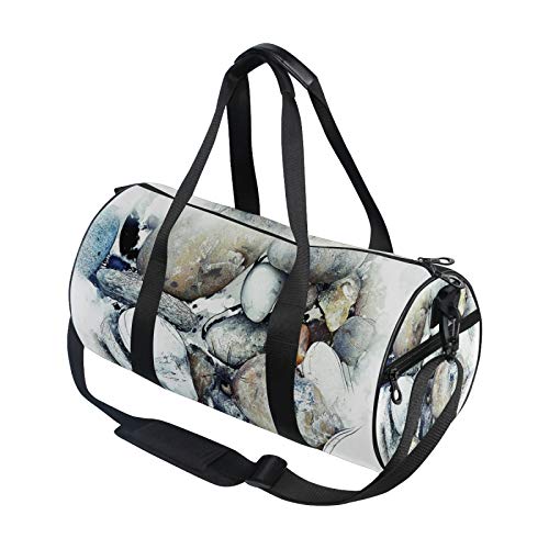 Stone Gravel Pebbles - Bolsa de deporte para hombre, para mujer