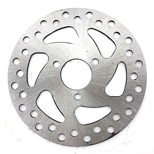 STONEDER Rotor de disco de freno de acero de 26 mm 120 mm para bicicleta de bolsillo de 2 tiempos 47 cc 49 cc Mini Dirt ATV Quad 4 ruedas Scooter eléctrico de gas