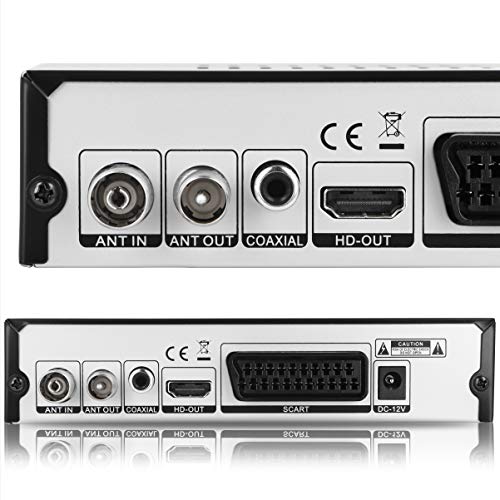Strom 504 Decodificador Digital Terrestre – TDT / DVB T2 / Full HD / HDMI / Receptor TV / USB / H.265 HEVC / TDT Television / DVB-T2 / 4K