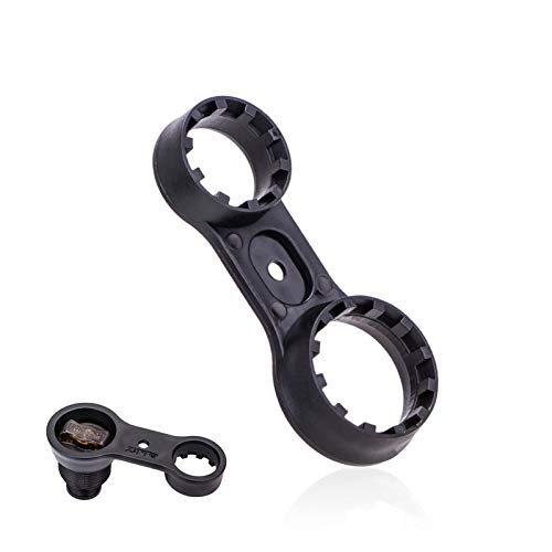 su-xuri - Llave inglesa para SR Suntour XCT XCM XCR, llave de horquilla delantera de doble cabeza profesional, bicicleta con doble cabezal, accesorios para bicicleta de montaña