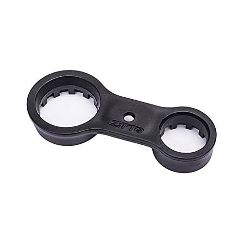 su-xuri - Llave inglesa para SR Suntour XCT XCM XCR, llave de horquilla delantera de doble cabeza profesional, bicicleta con doble cabezal, accesorios para bicicleta de montaña